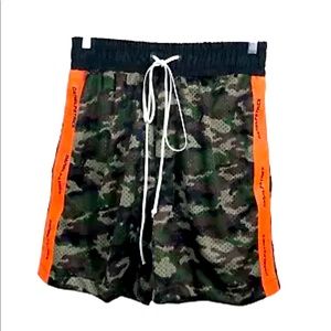 Daniel Patrick Basketball Shorts Camo Ribbon